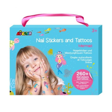 Stickere pentru unghii si tatuaje - Sirena - imagine 11